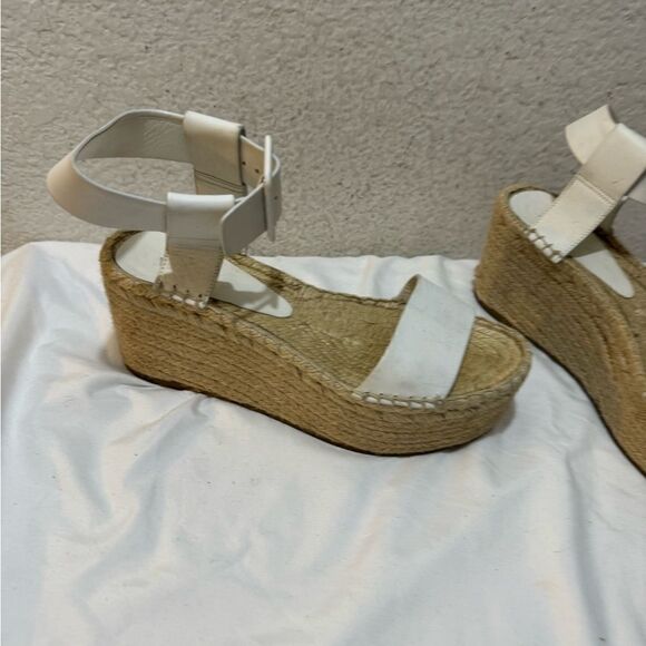 Vince Abby Leather Espadrille Sandal 7 M - Picture 5 of 11